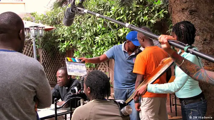 One Fine Day Film Workshop in Kenya (photo: DW Akademie/Pamela Schobess).