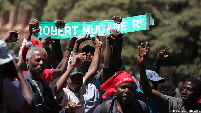 Simbabwe Harare Proteste gegen Präsident Mugabe