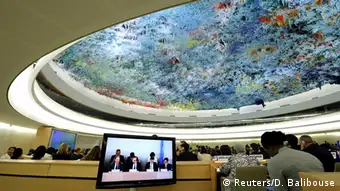 Schweiz Tagung UN-Menschenrechtsrat in Genf
