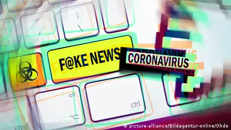 Symbolbild I Fake News I Coronavirus
