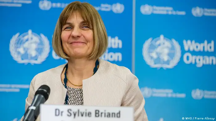  Dr. Sylvie Briand von der WHO