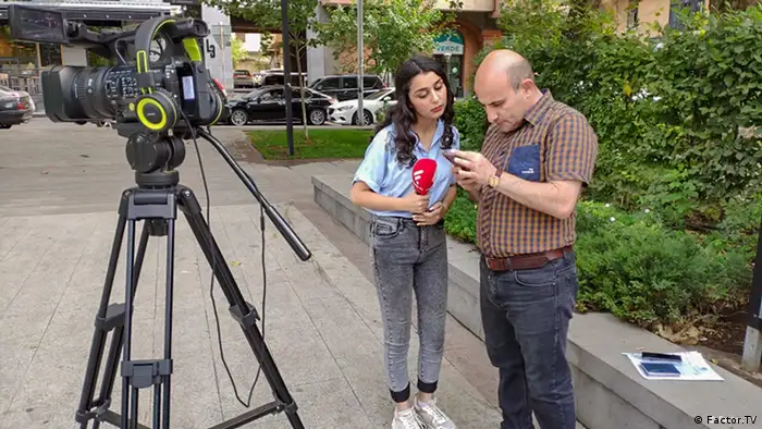 Armenien Yerevan | DW Akademie | Factor TV Praktikantin